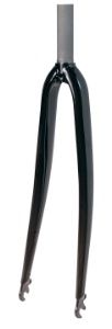 Forgaffel 700 C sort til citybike/racer