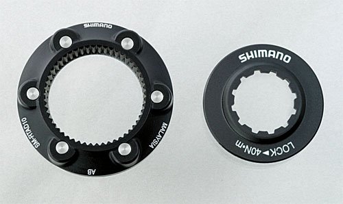 Shimano adapter fra center lock til 6 huller - inter. standard