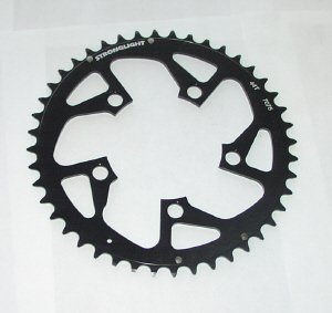 Trippel klinge 44T �94mm 5H Alu Sort