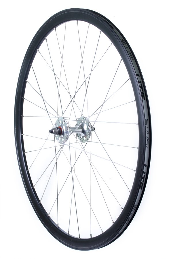 Forhjul Bike Attitude 700c sort/s�lv 32mm
