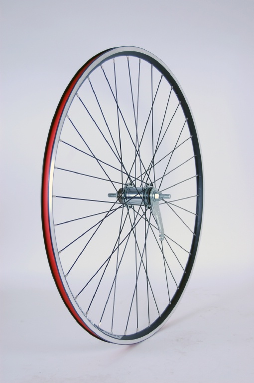 Baghjul 1 gear R450 med sorte eger