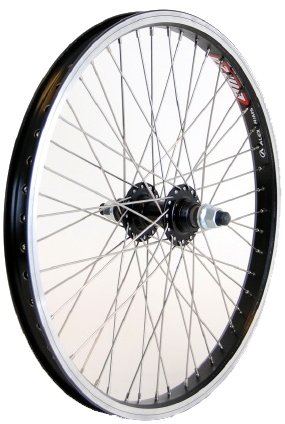 Baghjul 20x1,75 14mm akse alex rims