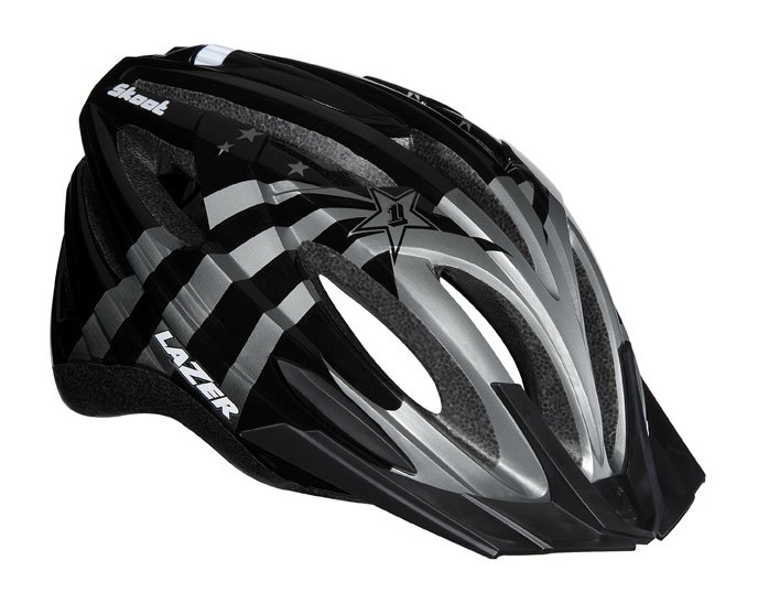 Lazer Skoot sort/gr� 50-57 cm