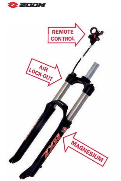 Forgaffel Zoom ZXR magnesium