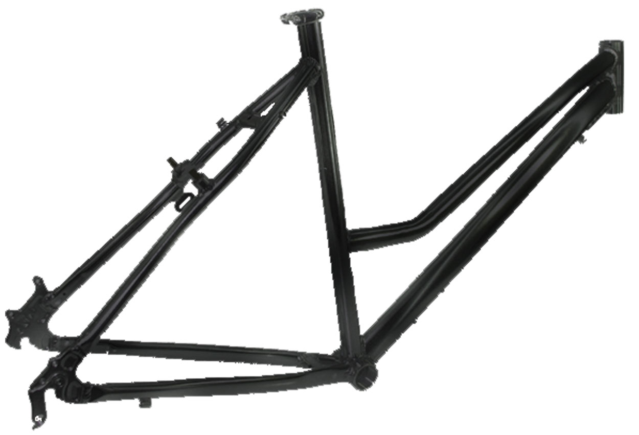 Trekking og citybike ramme matsort dame