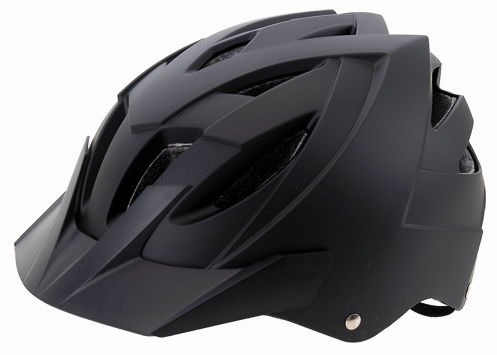 Cykelhjelm matsort str. 58-62 cm