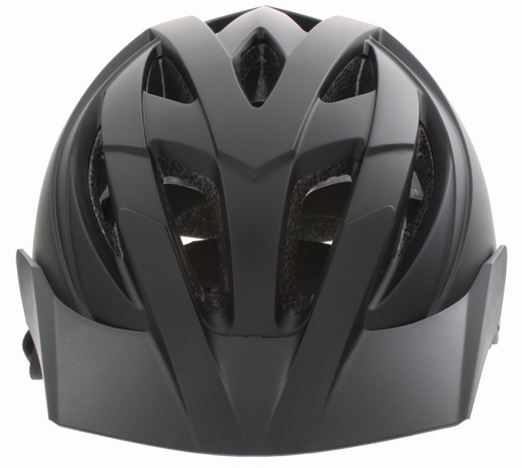 Cykelhjelm matsort str. 58-62 cm