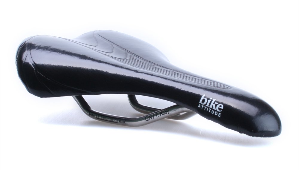 Bike Attitude Race Light titan stel blank sort