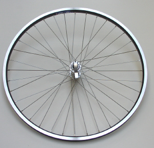 Forhjul 26"MTB,ZAC19 sort f�lg