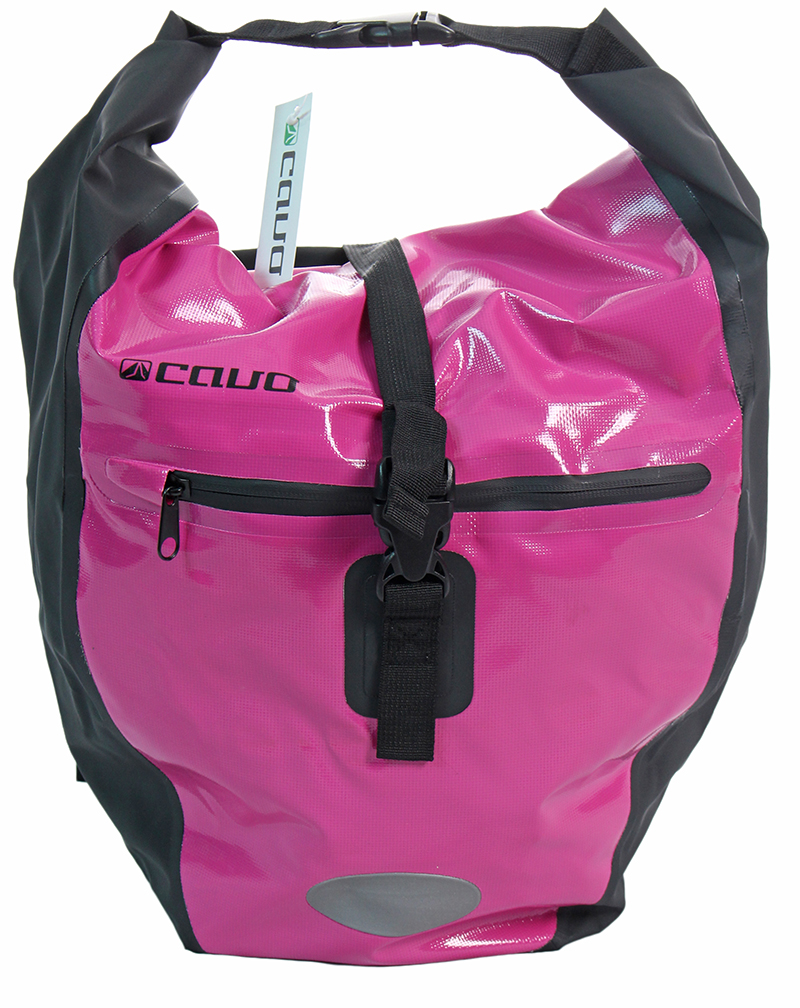 typisk Lejlighedsvis dissipation Cavo bagagebære taske pink/sort 18 liter - 149,50 : Cykelgear.dk -  Cykelgear.dk