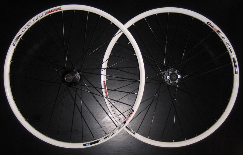 MTB hjuls�t til disk hvid
