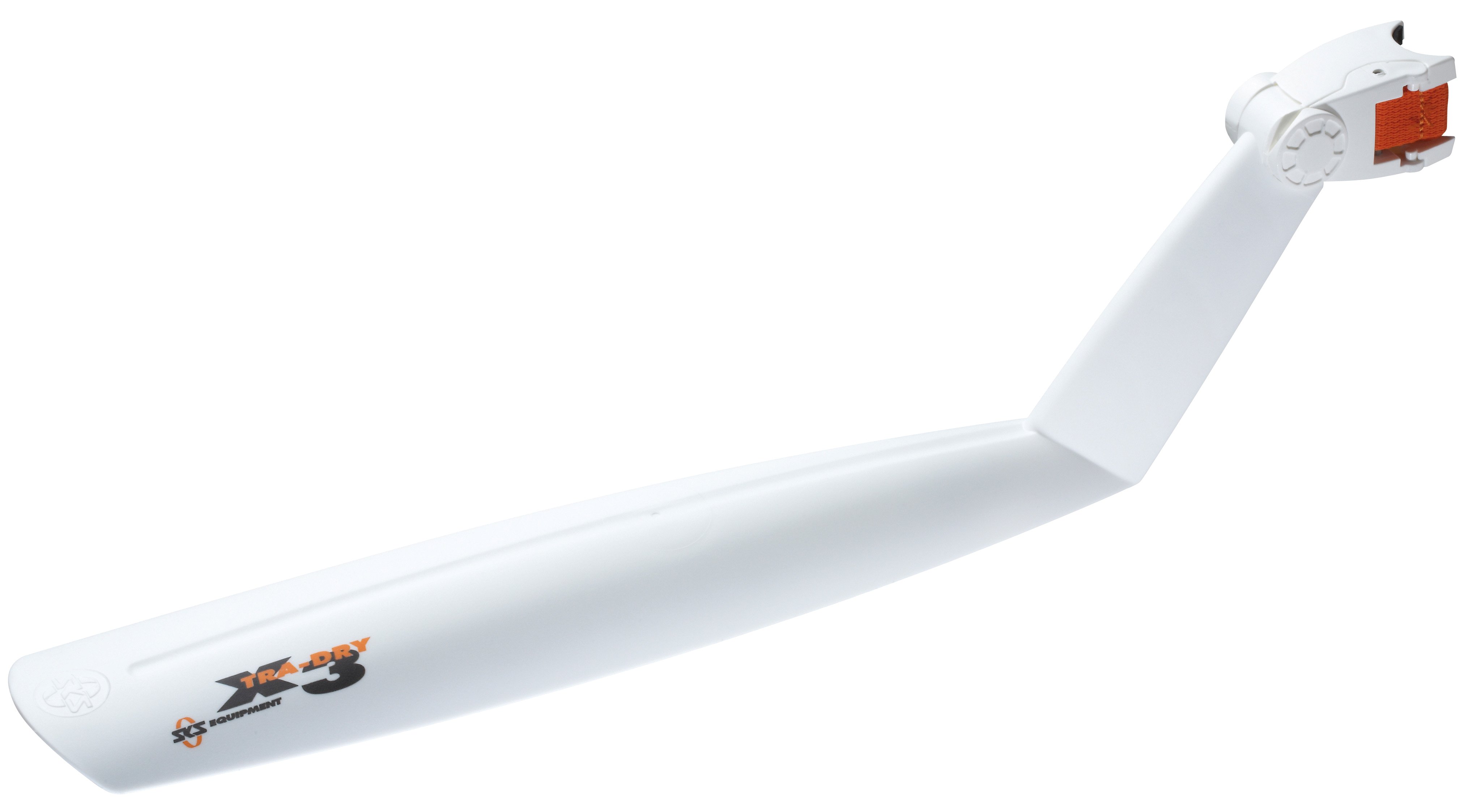 Bagsk�rm SKS x-tra-dry hvid til sadelpind