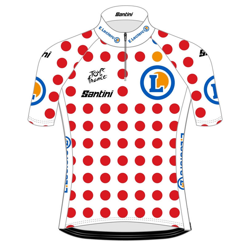 Santini Radtrikot Tour De France - Bergtrikot Für Radsport Fans