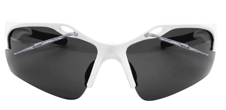 Solbriller med vinduesviskere hvid - 3.499,00 : Cykelgear.dk -
