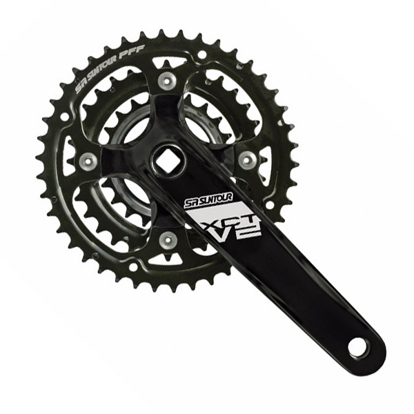 SR-Suntour XCT V2 kranks�t 48/38/28T 175mm