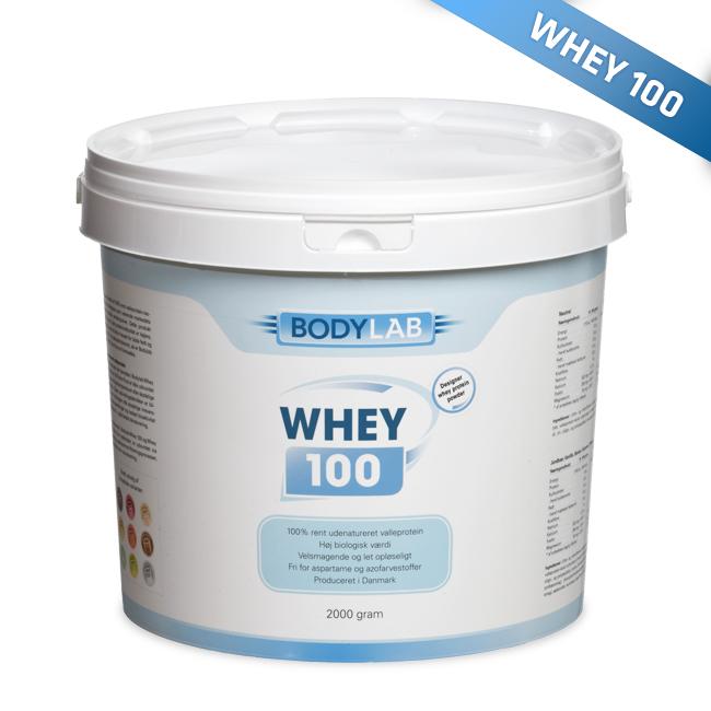 Bodylab Whey 100 proteinpulver 2 kg