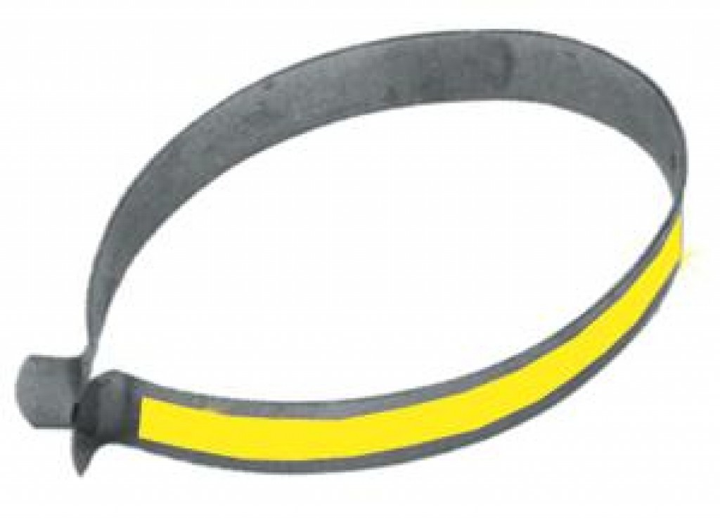 Bukseklampe med gul refleks pris pr. s�t