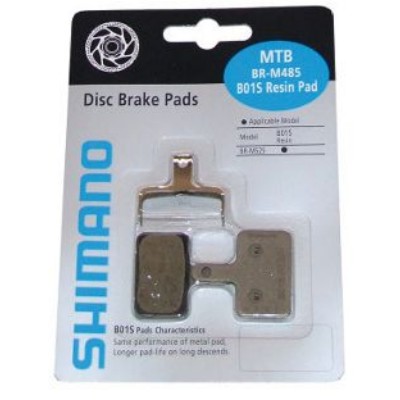 Shimano, bremsklodser disk DEORE, resin pad B01-S