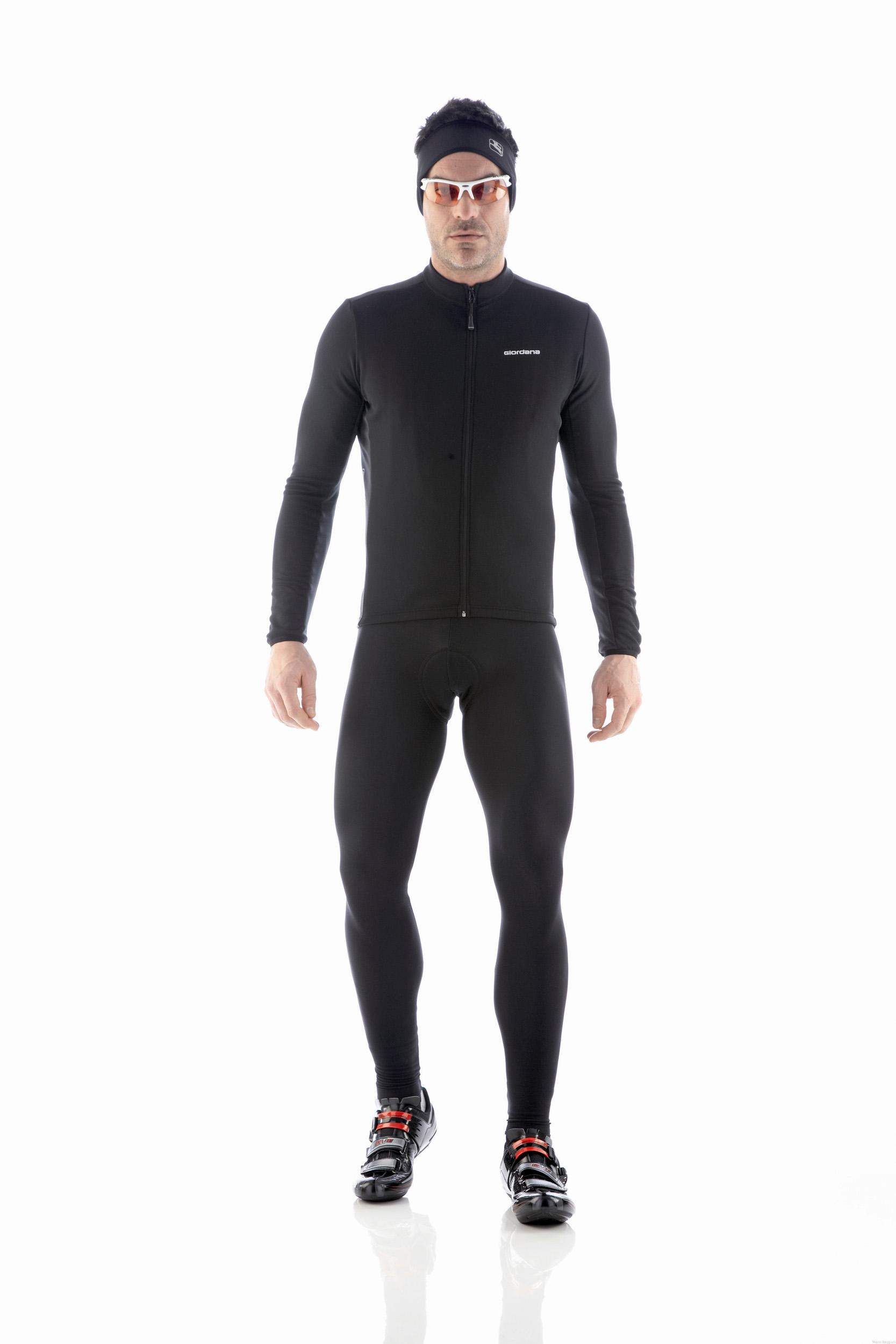 Giordana Fusion lang�rmet jersey sort