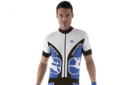 Shirt Tecnical Arts Team Giordana Hvid/Bl�
