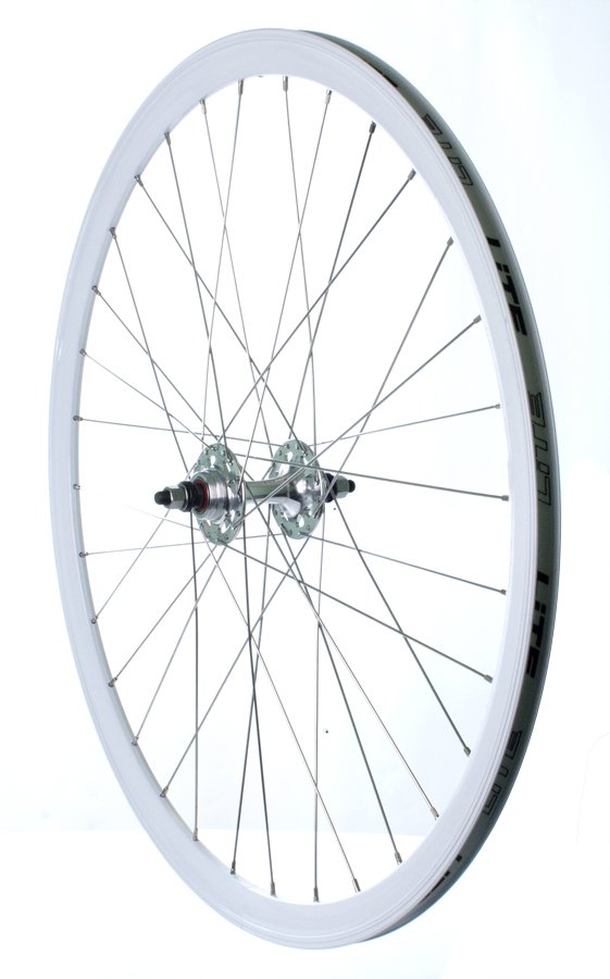 Baghjul Bike Attitude 700c hvid med Flip Flop Nav