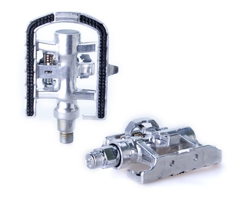 Kombipedals�t spd inkl. klamper