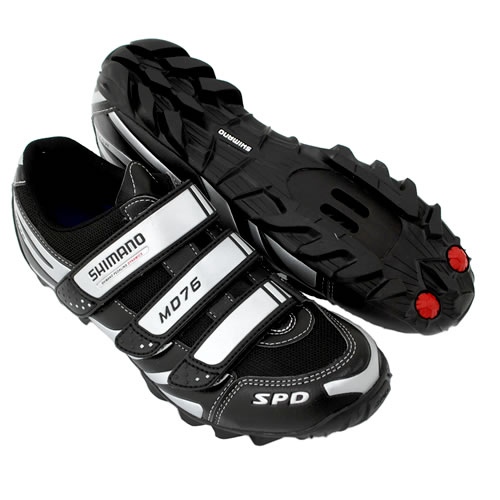 Cykelsko Shimano MTB SH-M076 sort-s�lv