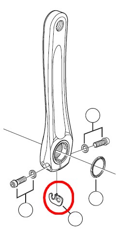 Plade til pedalarm