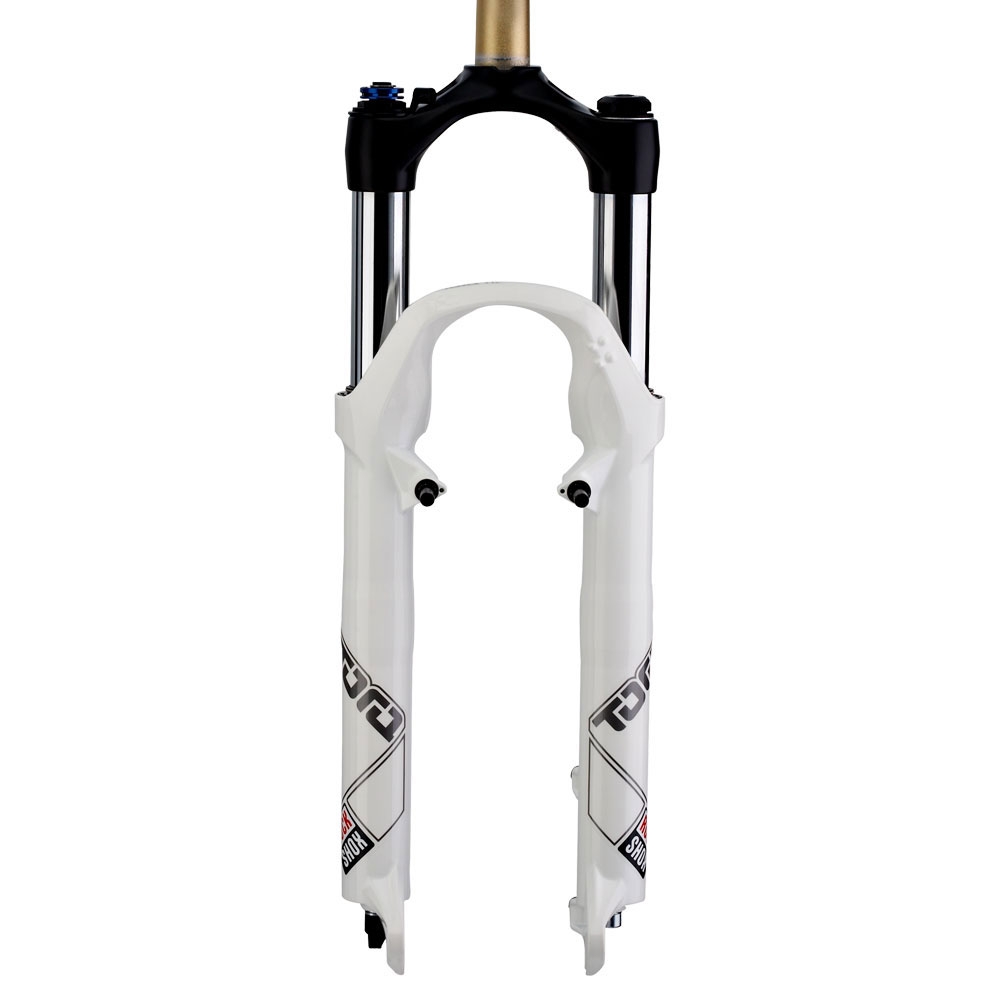 Rock Shox Tora TK Coil hvid poplock