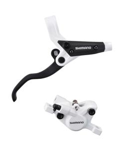 Shimano hydrauliske skivebremser M445 Hvid