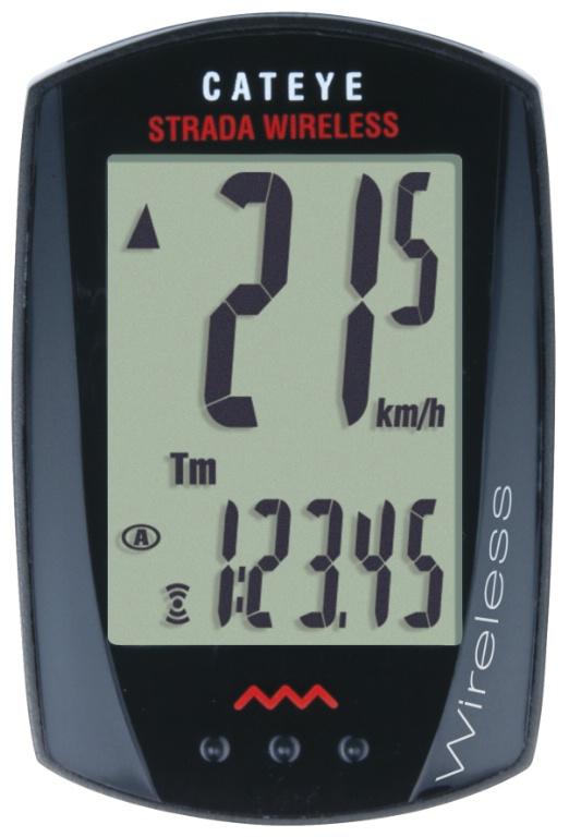 Cateye STRADA cykelcomputer Sort tr�dl�s