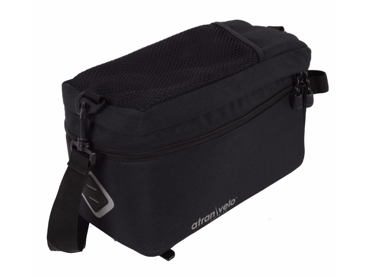 Atran Velo - Zap - Cykeltasker - 2 stk. - AVS system - 2x25 liter - Sort/grå