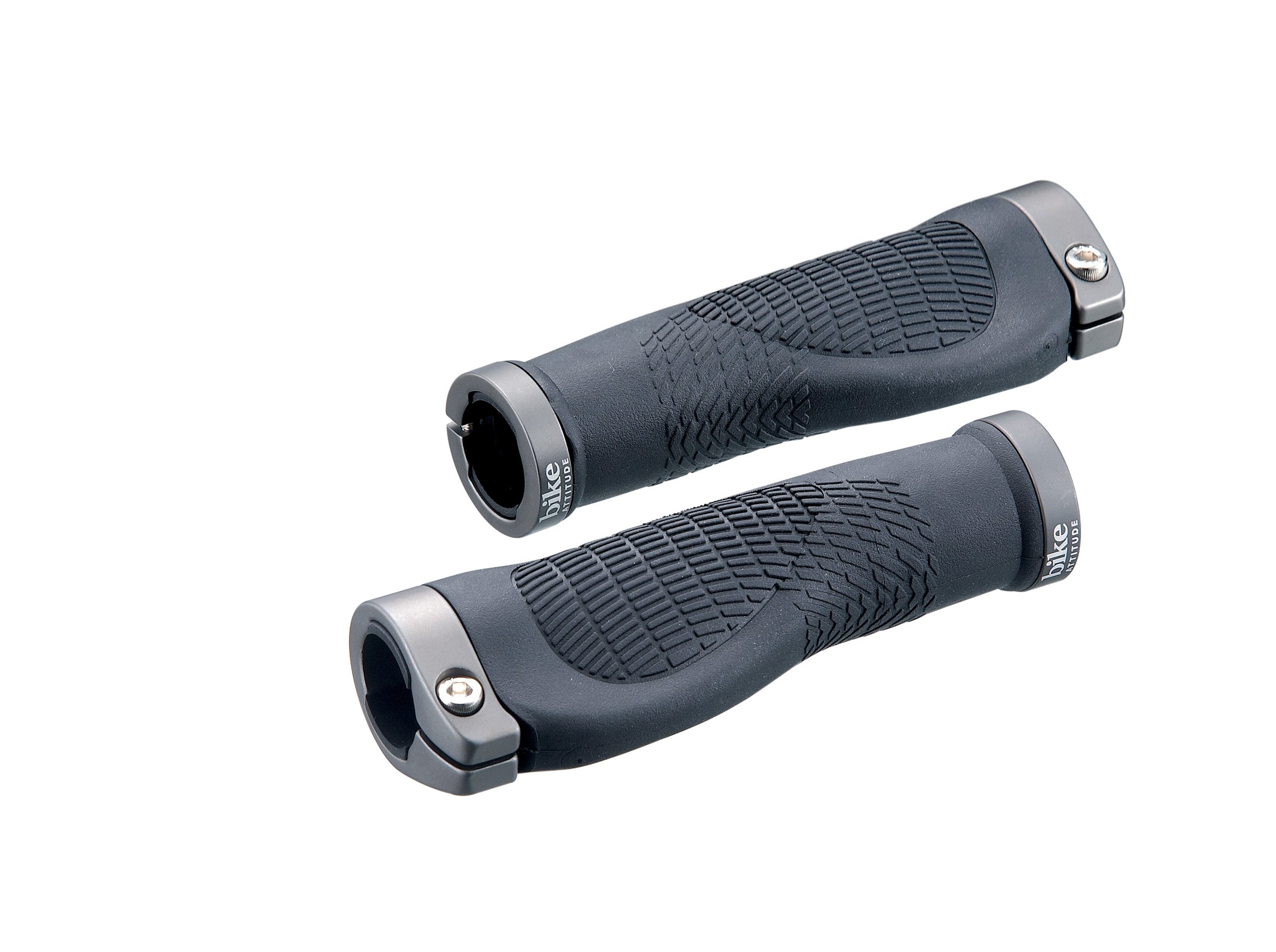 Håndtag Bike Attitude Ergonomisk Sort Med Gel 125 mm m/skrue