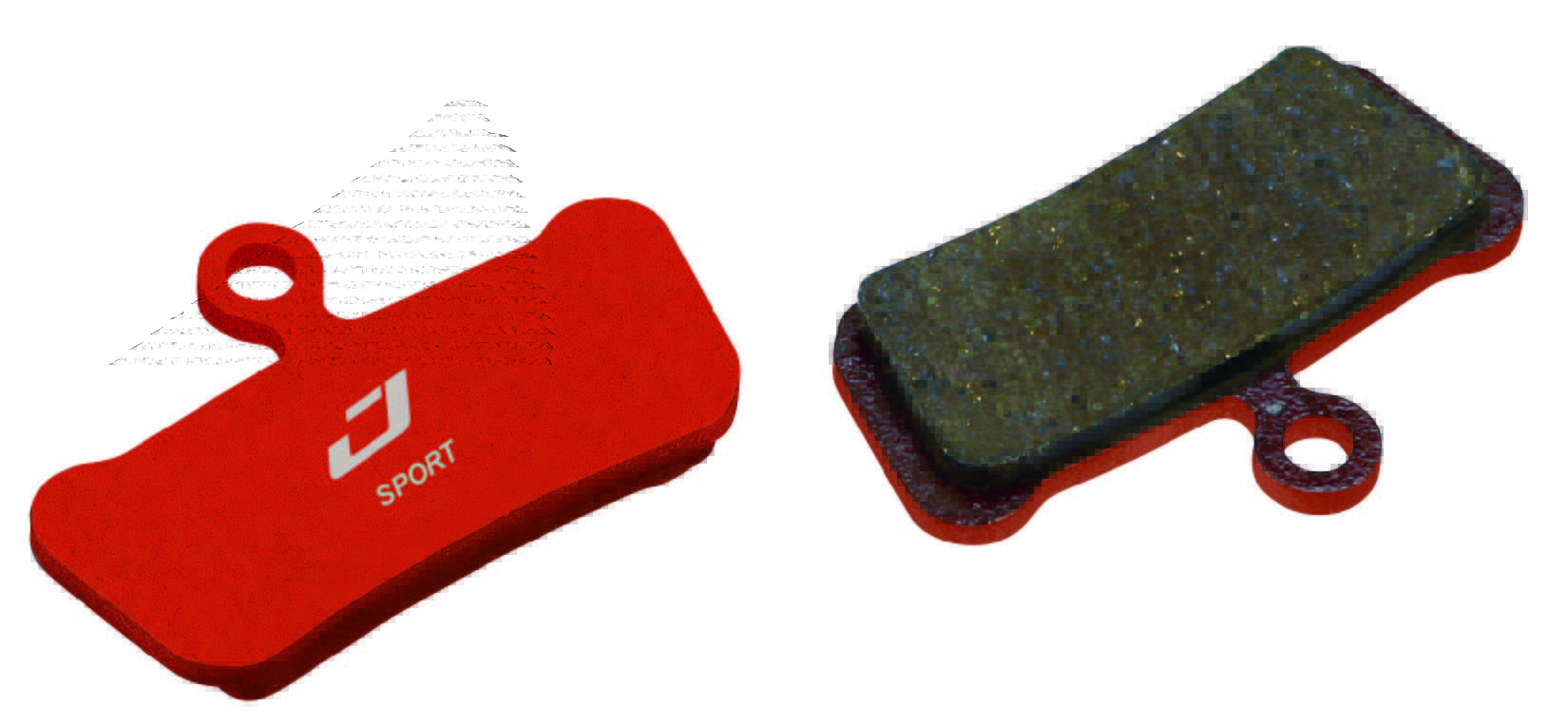 Jagwire Mountain Sport Semi-Metallic bremseklodser til Sram Guide