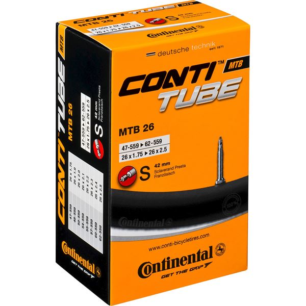 Continental 26 Slange 47/62-559 med 42mm racer ventil"