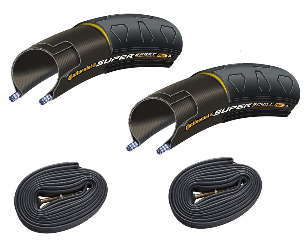 Continental Super Sport Plus kanttrådsdæk 700 x 25C sampak