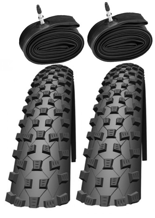 2 dæk + 2 slanger Schwalbe Rapid Rob 29x2.25"