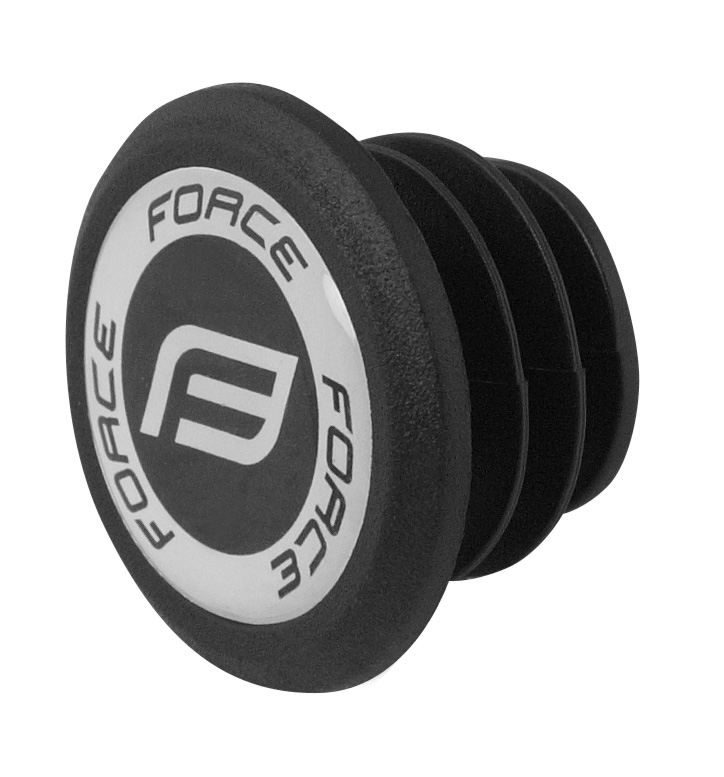 Force styrprop sort med logo 1 stk