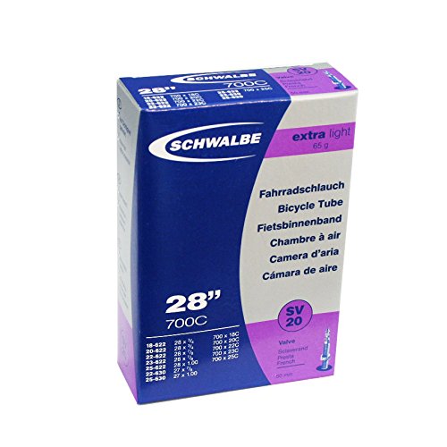 Schwalbe slange 700x18-25c X-Light med 50mm lang Racerventil SV20