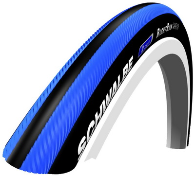 Dæk 24x1,00 SCHWALBE sort/blå