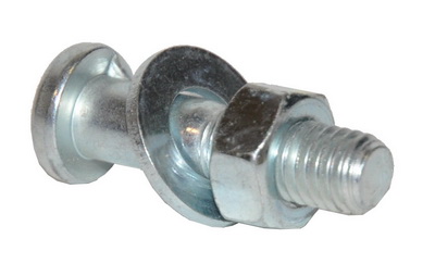 Sadelbolt med not 8 x 50 mm