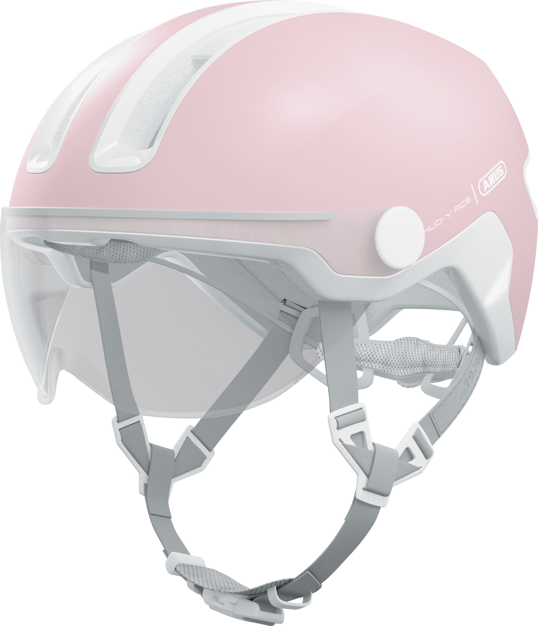 ABUS HUD-Y ACE pure rose - Large (57-61 cm) / Lyserød