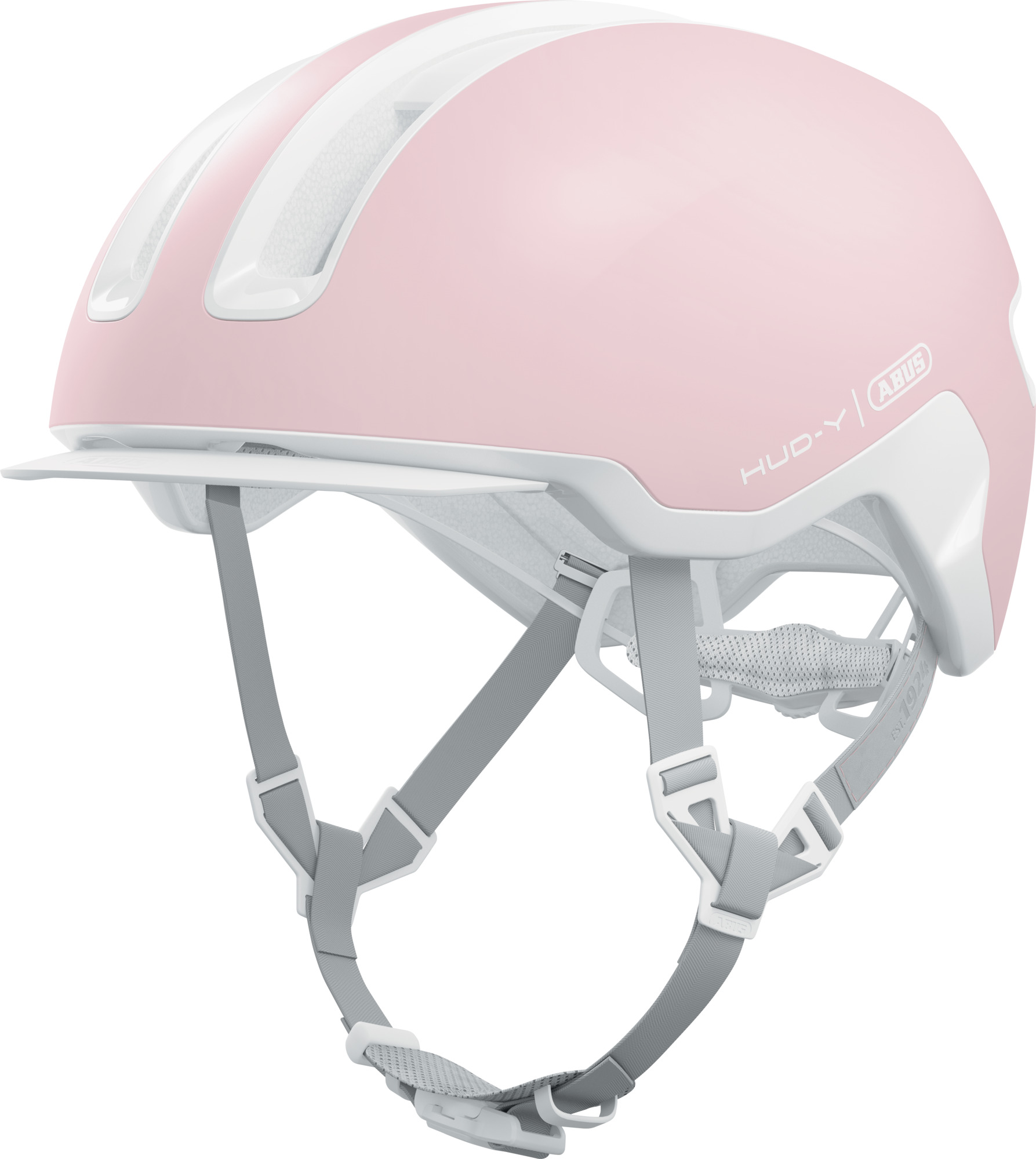 Abus HUD-Y pure rose - Cykelhjelm - Large (57-61 cm) / Lyserød