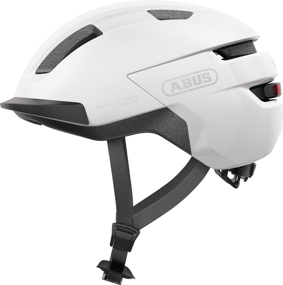 Abus PURL-Y ACE i Polar White - cykelhjelm - Small (51-55 cm)