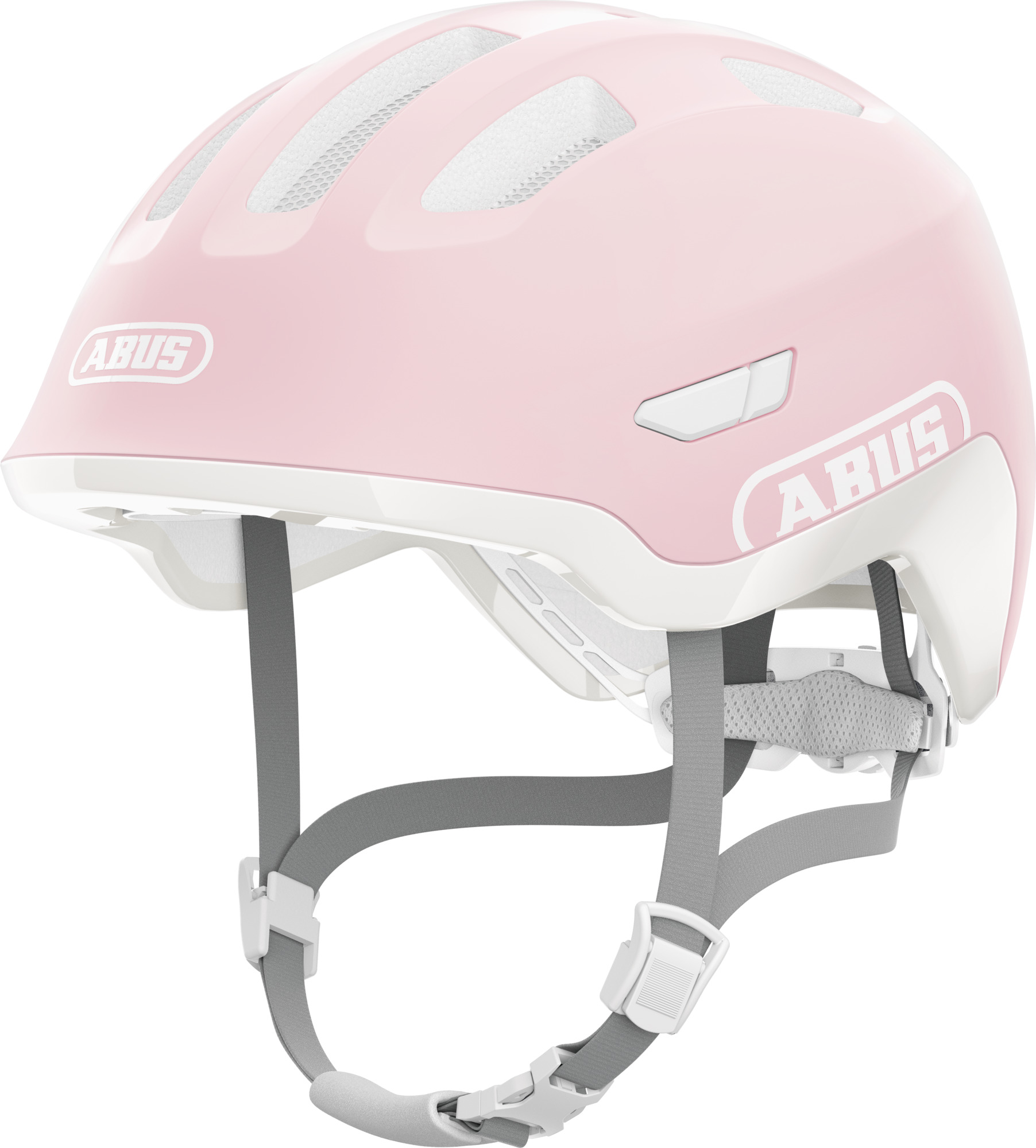 Abus Smiley 3.0 ACE LED pure rose - børnehjelm - Medium (50-55 cm)