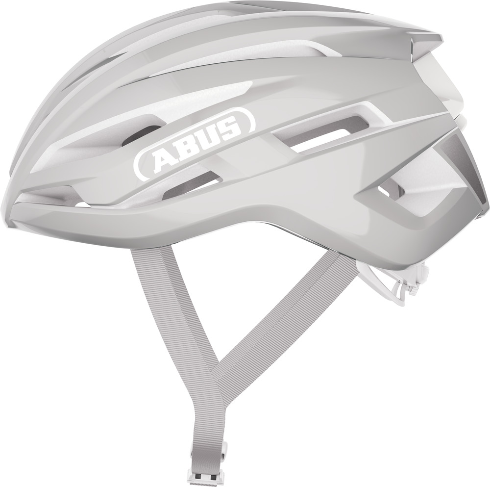 ABUS StormChaser ACE cykelhjelm pure grey