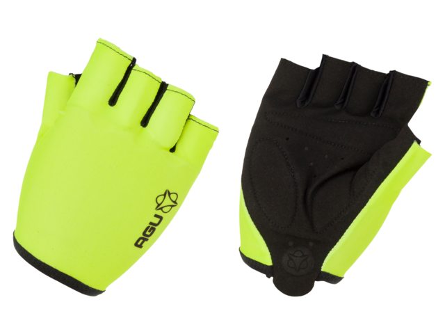 AGU Essential cykelhandsker neon gul gel