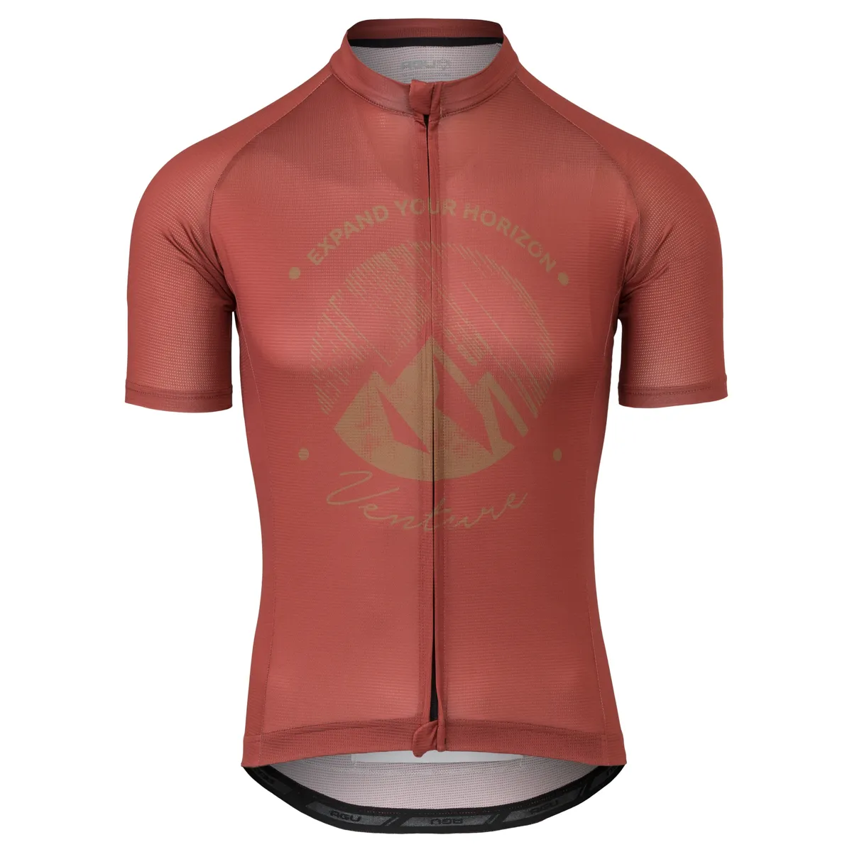 AGU Gravel Venture - Cykeltrøje - Korte ærmer - Herre - Rød - Str. S