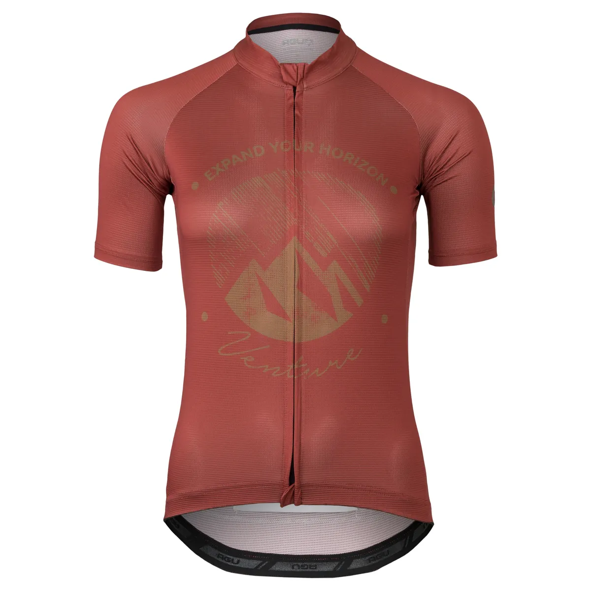 AGU Gravel Venture - Cykeltrøje - Korte ærmer - Dame - Rød - Str. XS