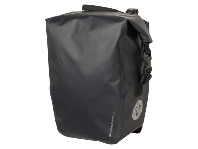 AGU Set Lightweight Single Click'nGo Medium cykeltaske sort